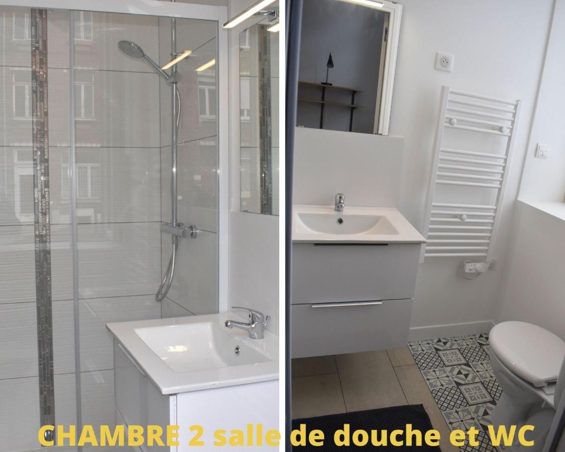 Coliving Tout Confort- Loos Les Lille-Maison Partagee-7 Chambres-5 Sdb-6Wc-Loos Les Lille 외부 사진