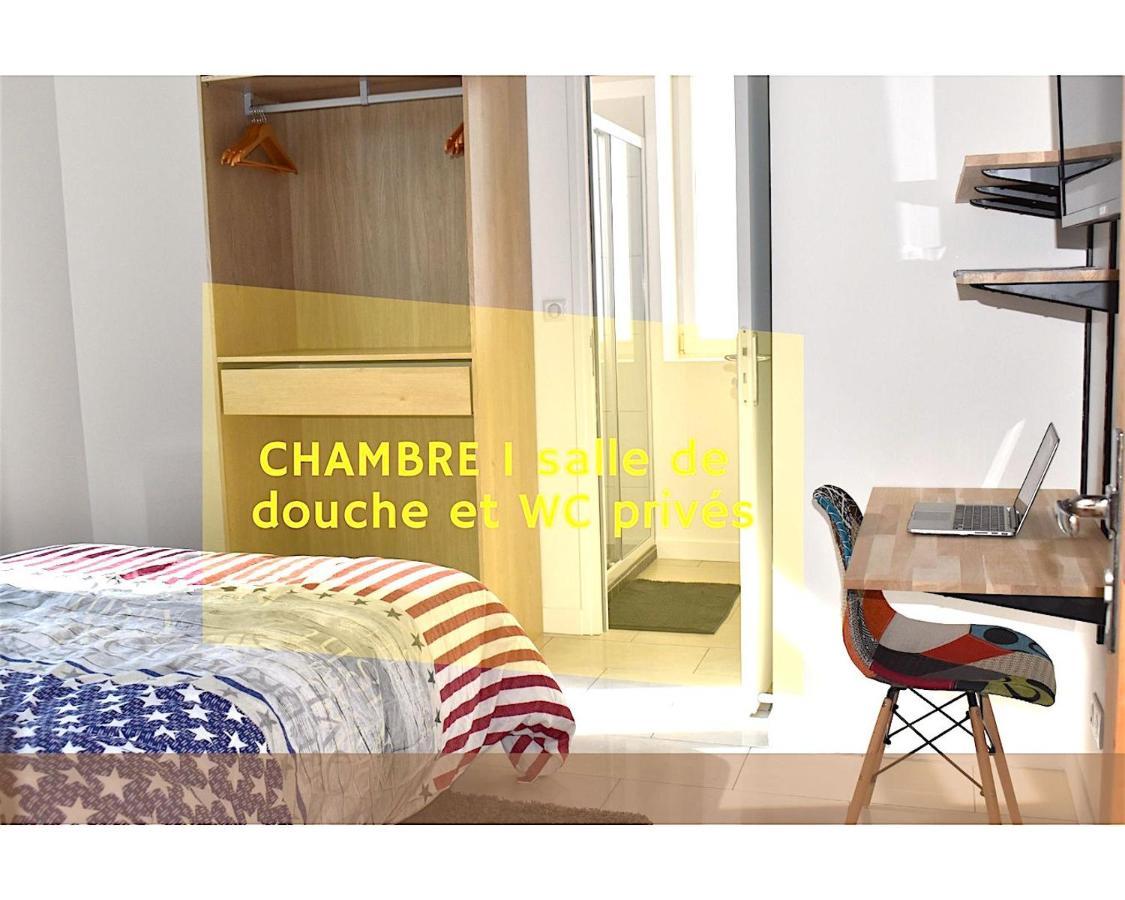 Coliving Tout Confort- Loos Les Lille-Maison Partagee-7 Chambres-5 Sdb-6Wc-Loos Les Lille 외부 사진
